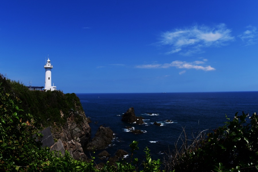 大王埼灯台は全国に16基しかない”のぼれる灯台”のひとつ