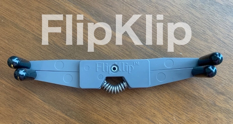 FlipKlip フリップクリップはクリップタイプのブックスタンド
